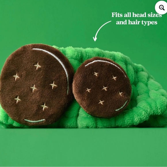 Hard Candy Girl Scouts Cookie Rally™ Extra Plushy Headband in Thin Mints™, Green - Picture 2 of 5